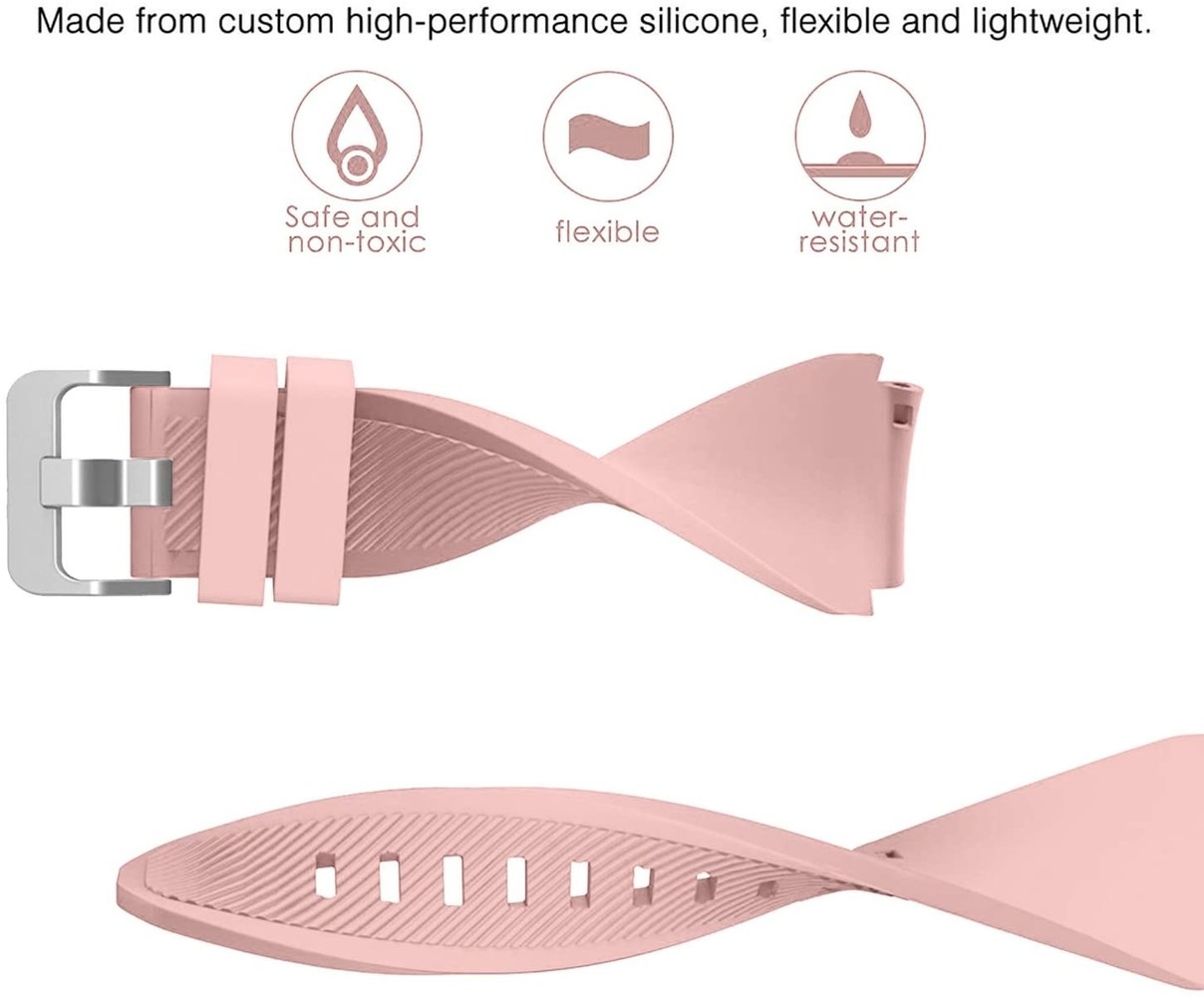 Strap-it Strap-it Bracelet silicone Samsung Galaxy Watch 3 45mm (rose)