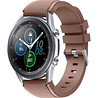 Strap-it Strap-it Bracelet silicone Samsung Galaxy Watch 3 45mm (marron café) Strap-it Strap-it Bracelet silicone Samsung Galaxy Watch 3 45mm (marron café)