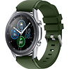 Strap-it Strap-it Bracelet silicone Samsung Galaxy Watch 3 45mm (vert armée)