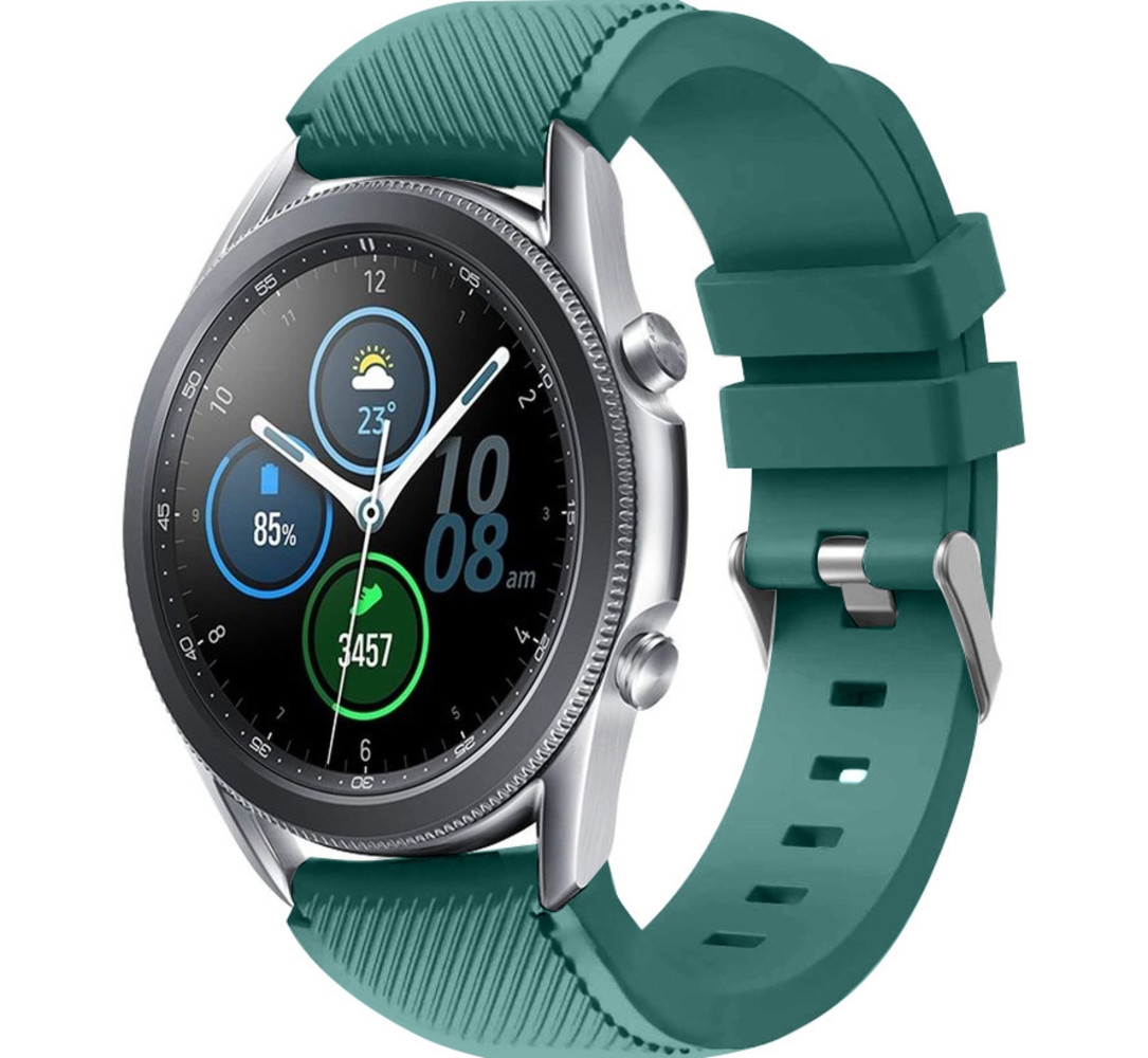 Strap-it Strap-it Bracelet silicone Samsung Galaxy Watch 3 45mm (vert pin)