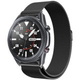 Strap-it Bracelet Milanais Samsung Galaxy Watch 3 45mm (noir)