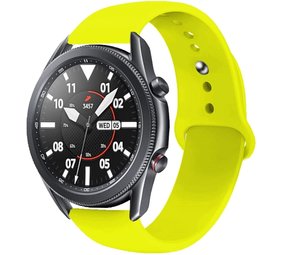 Strap-it Bracelet sport Samsung Galaxy Watch 3 45mm (jaune)