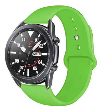 Strap-it Strap-it Bracelet sport Samsung Galaxy Watch 3 45mm (vert clair) Strap-it Strap-it Bracelet sport Samsung Galaxy Watch 3 45mm (vert clair)