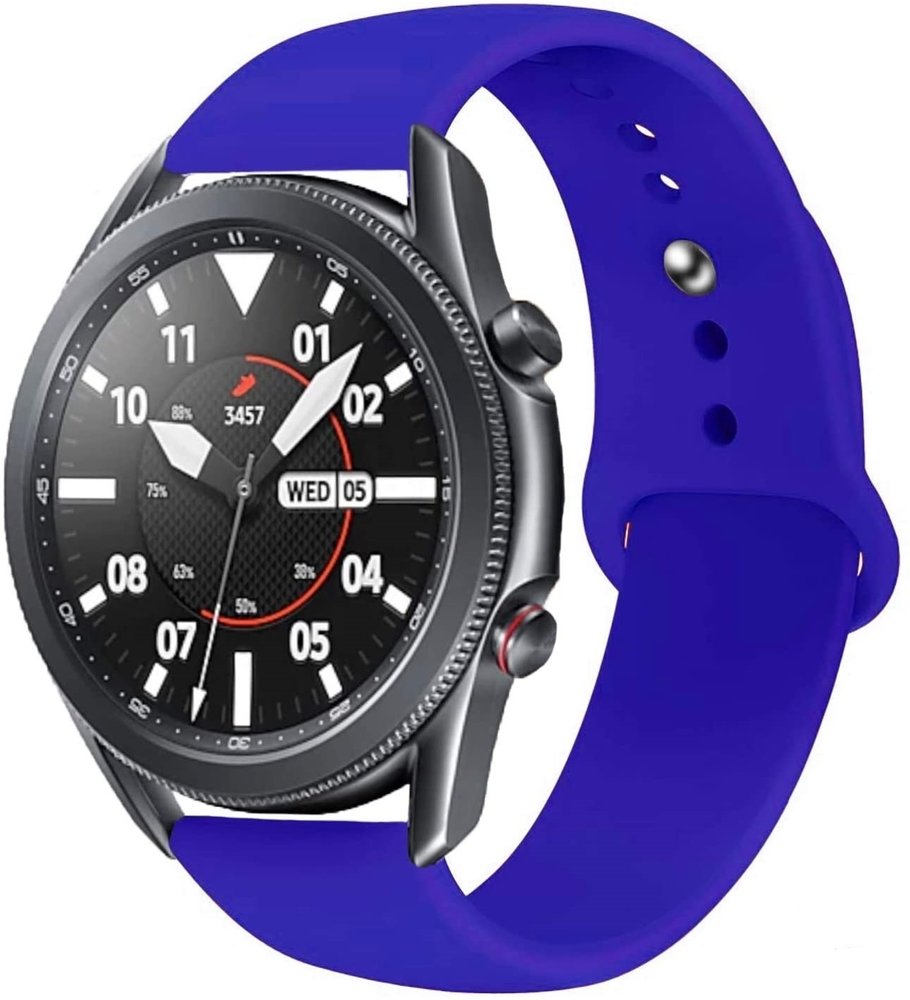 Strap-it Strap-it Bracelet sport Samsung Galaxy Watch 3 45mm (bleu)