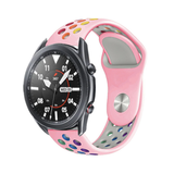 Strap-it Bracelet sport Samsung Galaxy Watch 3 45mm (rose/multicolore)