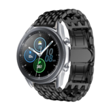 Strap-it Bracelet acier dragon Samsung Galaxy Watch 3 45mm (noir)