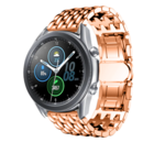 Strap-it Strap-it Bracelet acier dragon Samsung Galaxy Watch 3 45mm (or rose)