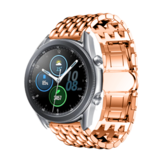 Strap-it Bracelet acier dragon Samsung Galaxy Watch 3 45mm (or rose)