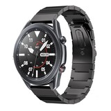 Strap-it Bracelet métal Samsung Galaxy Watch 3 45mm (noir)