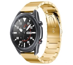 Strap-it Bracelet métal Samsung Galaxy Watch 3 45mm (or)