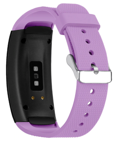 Strap-it Strap-it Bracelet silicone Samsung Gear Fit 2 / Fit 2 Pro (lavande)