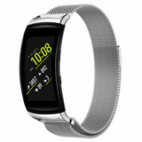 Strap-it Bracelet Milanais Samsung Gear Fit 2 / Fit 2 Pro (argent)