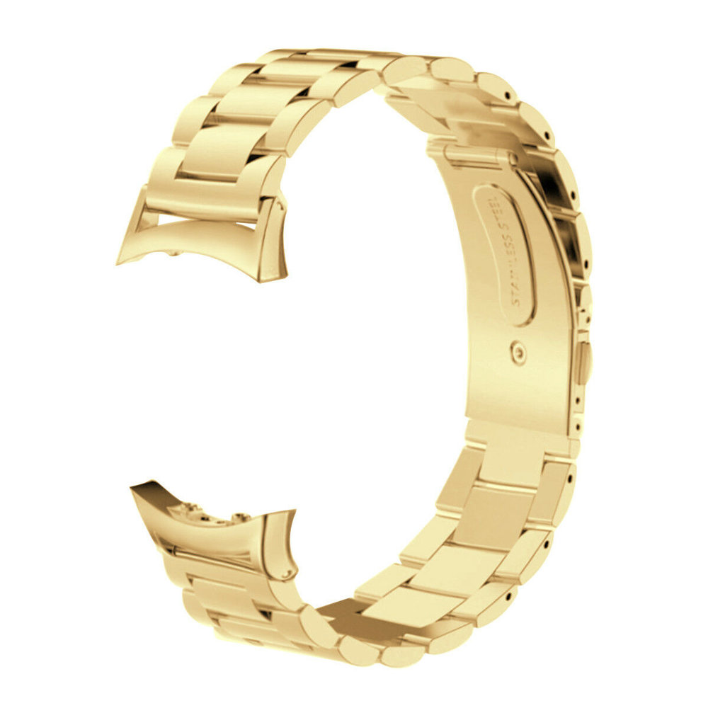 Strap-it Strap-it Bracelet acier Samsung Gear Fit 2 / Fit 2 Pro (or)