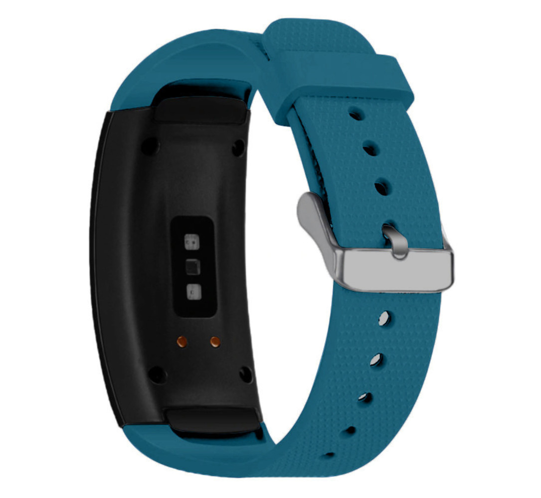 Strap-it Strap-it Bracelet silicone Samsung Gear Fit 2 / Fit 2 Pro (bleu)