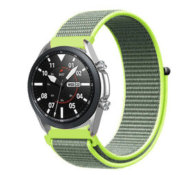 Strap-it Bracelet nylon Samsung Galaxy Watch 3 45mm (fluorescent)