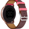 Strap-it Strap-it Bracelet cuir Samsung Galaxy Watch 3 45mm (rose/marron rouge) Strap-it Strap-it Bracelet cuir Samsung Galaxy Watch 3 45mm (rose/marron rouge)