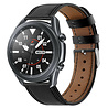 Strap-it Strap-it Bracelet cuir Samsung Galaxy Watch 3 45mm (noir élégant) Strap-it Strap-it Bracelet cuir Samsung Galaxy Watch 3 45mm (noir élégant)