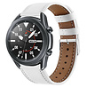 Strap-it Strap-it Bracelet cuir Samsung Galaxy Watch 3 45mm (blanc) Strap-it Strap-it Bracelet cuir Samsung Galaxy Watch 3 45mm (blanc)