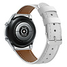Strap-it Strap-it Bracelet cuir Samsung Galaxy Watch 3 45mm (blanc) Strap-it Strap-it Bracelet cuir Samsung Galaxy Watch 3 45mm (blanc)