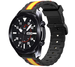 Strap-it Bracelet Special Edition Samsung Galaxy Watch 3 45mm (noir/jaune)