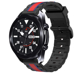 Strap-it Bracelet Special Edition Samsung Galaxy Watch 3 45mm (noir/rouge)