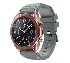 Strap-it Bracelet silicone Samsung Galaxy Watch 3 41mm (gris)