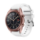 Strap-it Bracelet silicone Samsung Galaxy Watch 3 41mm (blanc)