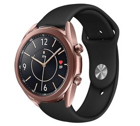 Strap-it Bracelet sport Samsung Galaxy Watch 3 41mm (noir)