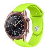 Strap-it Bracelet sport Samsung Galaxy Watch 3 41mm (vert clair)
