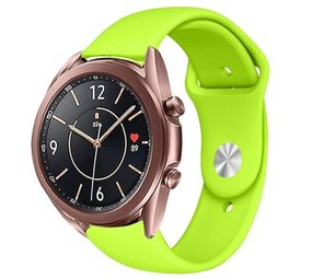 Strap-it Bracelet sport Samsung Galaxy Watch 3 41mm (vert clair)