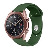 Strap-it Bracelet sport Samsung Galaxy Watch 3 41mm (vert armée)
