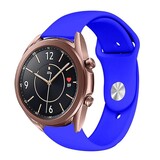 Strap-it Bracelet sport Samsung Galaxy Watch 3 41mm (bleu)