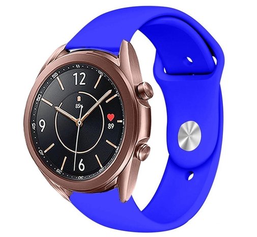 Strap-it Strap-it Bracelet sport Samsung Galaxy Watch 3 41mm (bleu) Strap-it Strap-it Bracelet sport Samsung Galaxy Watch 3 41mm (bleu)