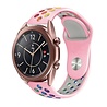Strap-it Bracelet de sport Strap-it Samsung Galaxy Watch 3 41mm (rose/multicolore) Strap-it Bracelet de sport Strap-it Samsung Galaxy Watch 3 41mm (rose/multicolore)