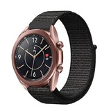 Strap-it Bracelet nylon Samsung Galaxy Watch 3 41mm (noir)