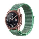 Strap-it Bracelet nylon Samsung Galaxy Watch 3 41mm (menthe)