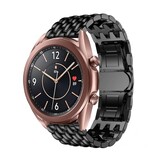 Strap-it Bracelet acier dragon Samsung Galaxy Watch 3 41mm (noir)