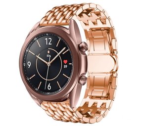 Strap-it Bracelet acier dragon Samsung Galaxy Watch 3 41mm (or rose)