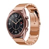 Strap-it Strap-it Bracelet métal Samsung Galaxy Watch 3 41mm (or rose) Strap-it Strap-it Bracelet métal Samsung Galaxy Watch 3 41mm (or rose)