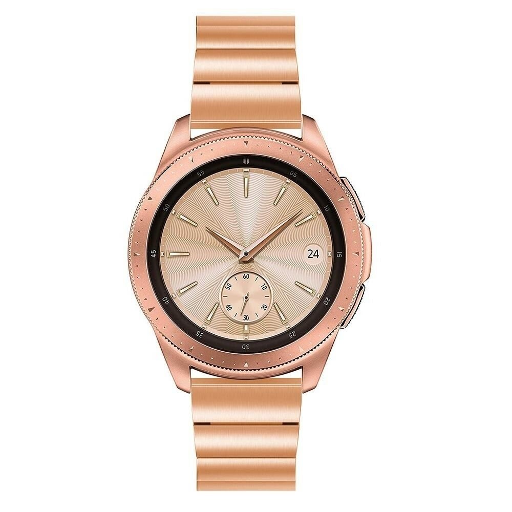 Strap-it Strap-it Bracelet métal Samsung Galaxy Watch 42mm (or rose) Strap-it Strap-it Bracelet métal Samsung Galaxy Watch 42mm (or rose)