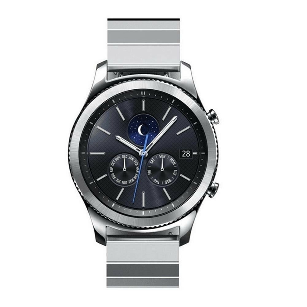 Strap-it Strap-it Bracelet métal Samsung Gear S3 (argent)