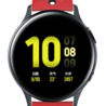 Strap-it Strap-it Bracelet sport Samsung Galaxy Watch Active (rouge noir) Strap-it Strap-it Bracelet sport Samsung Galaxy Watch Active (rouge noir)
