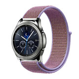 Strap-it Bracelet nylon Samsung Gear S3 (lilas)