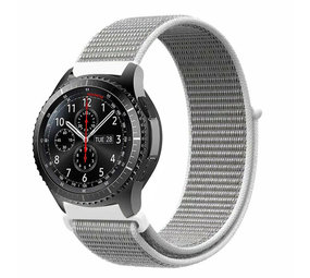 Strap-it Bracelet nylon Samsung Galaxy Watch 46mm (coquillage)