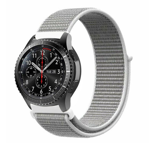 Strap-it Strap-it Bracelet nylon Samsung Galaxy Watch 46mm (coquillage)