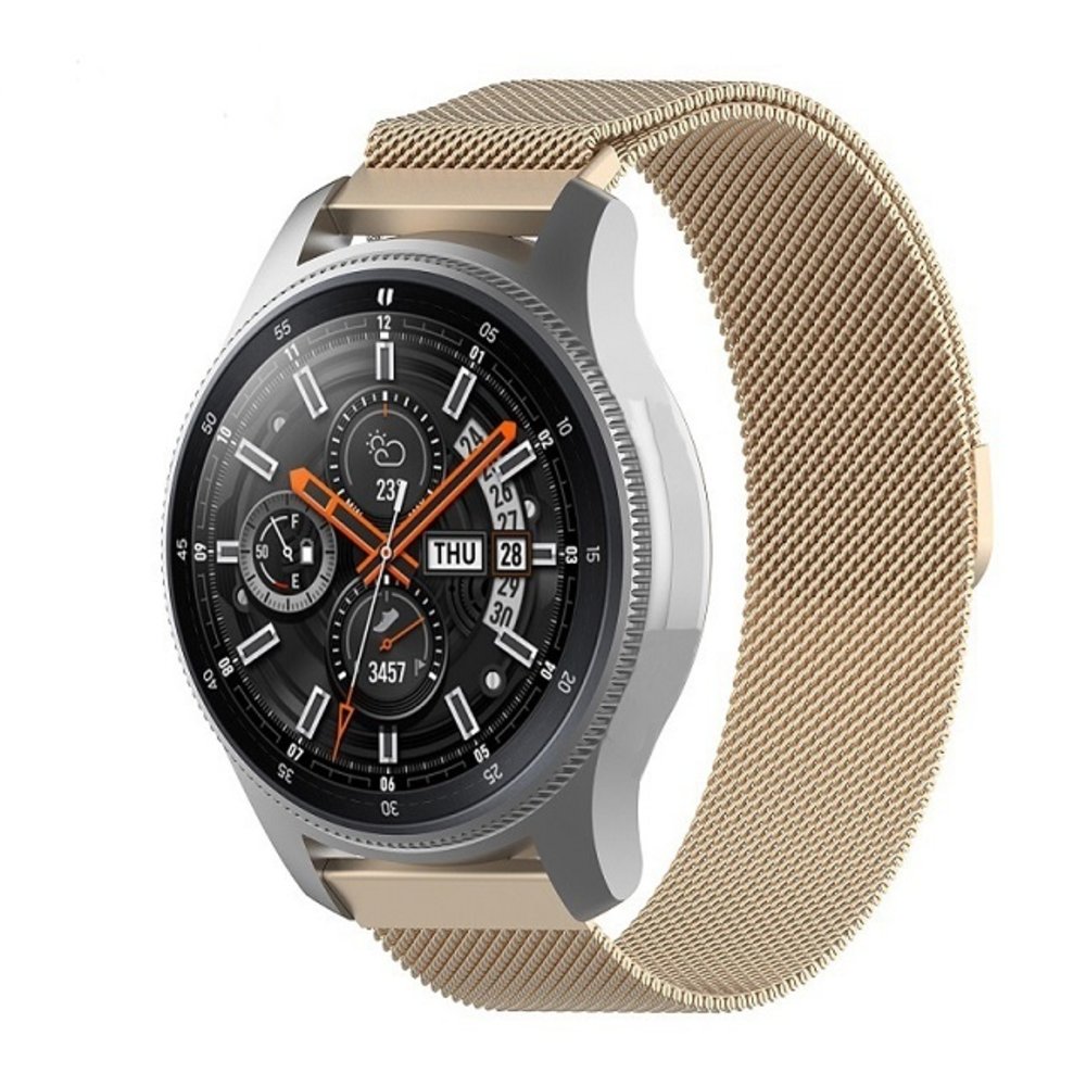 Strap-it Strap-it Bracelet Milanais Samsung Galaxy Watch 46mm (champagne) Strap-it Strap-it Bracelet Milanais Samsung Galaxy Watch 46mm (champagne)