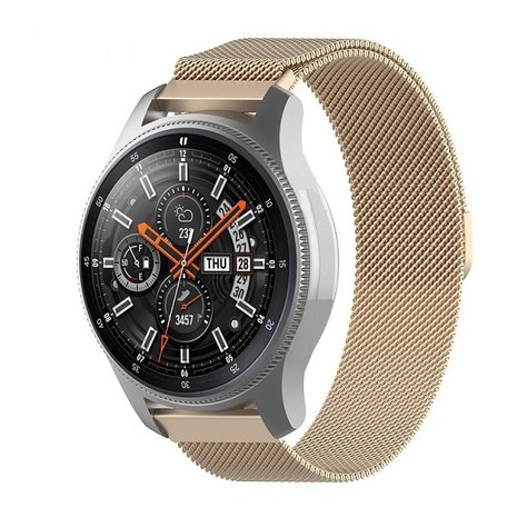 Strap-it Strap-it Bracelet Milanais Samsung Galaxy Watch 46mm (champagne) Strap-it Strap-it Bracelet Milanais Samsung Galaxy Watch 46mm (champagne)