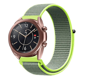 Strap-it Bracelet nylon Samsung Galaxy Watch 3 41mm (fluorescent)