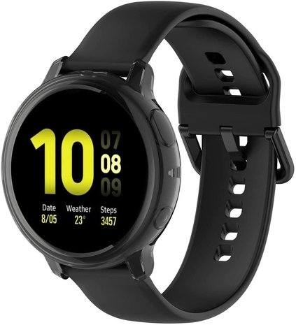 Strap-it Strap-it Coque Samsung Galaxy Watch Active 2 44mm TPU (noir)