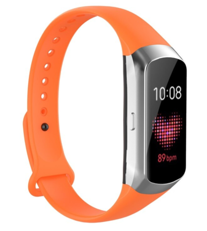 Strap-it Strap-it Bracelet silicone Samsung Galaxy Fit (orange)